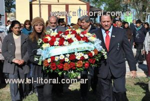Homenaje a los caídos en Malvinas