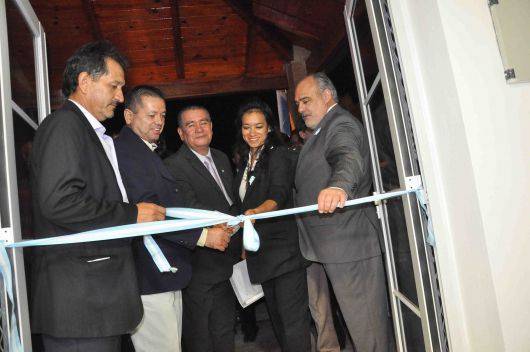 Colombi inauguró nuevo edificio para los ex combatientes empedradeños Empedrado